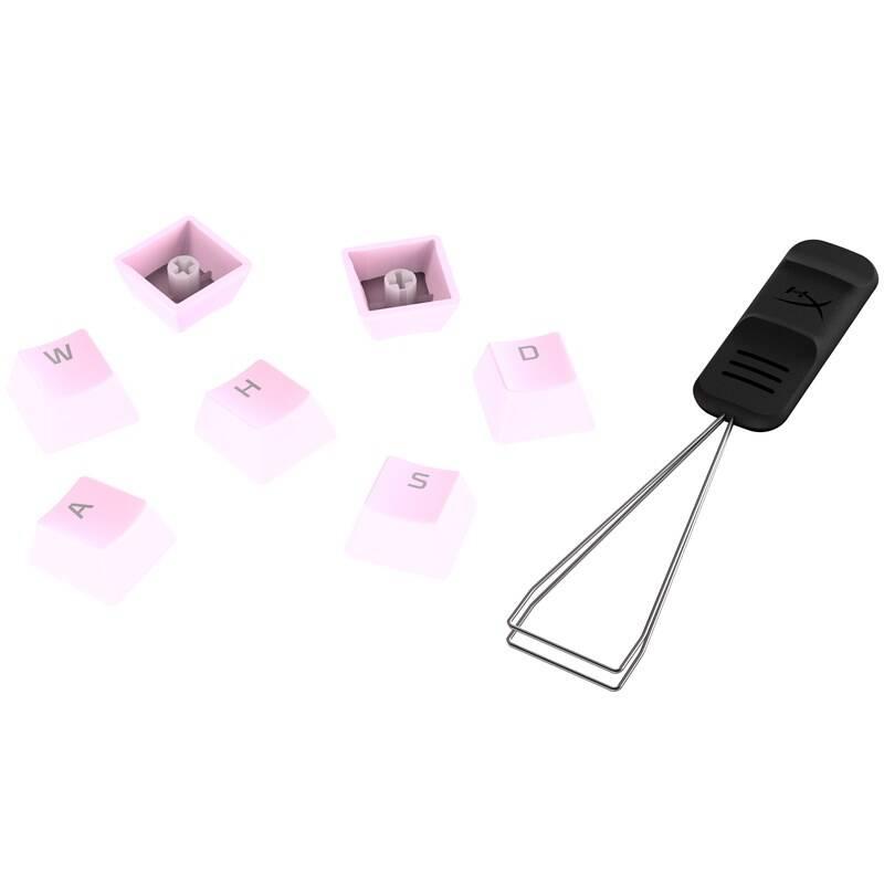 Klávesy HyperX PBT Keycaps - růžové