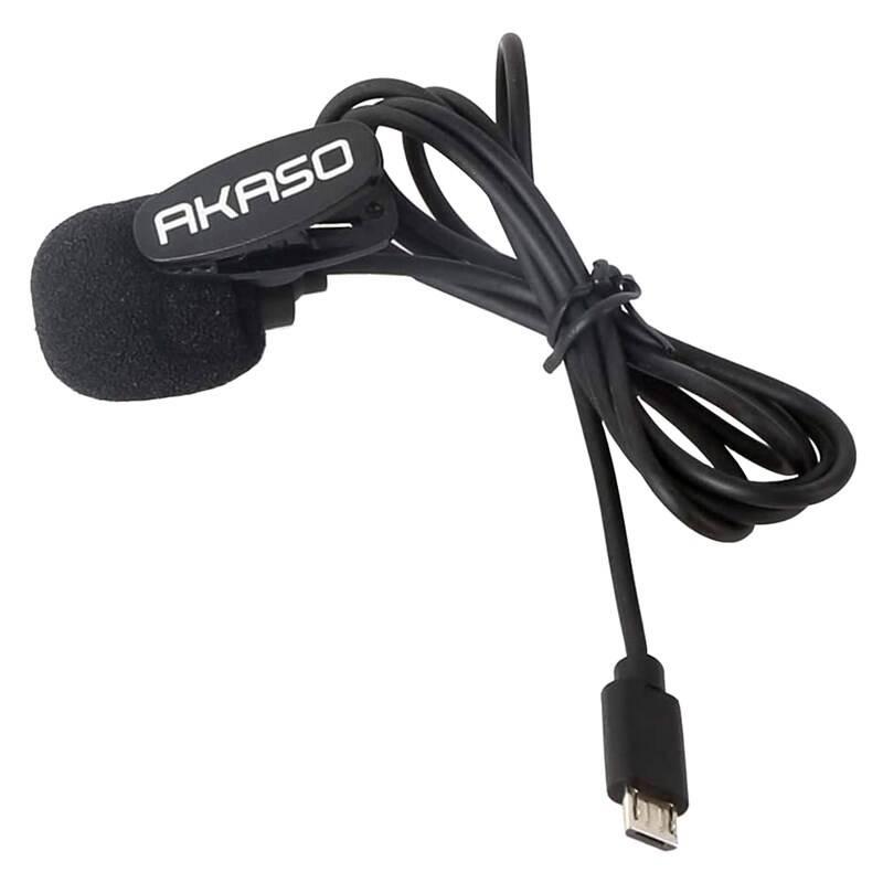 Mikrofon Akaso microUSB, pro V50X, Brave 4 Pro, Mikrofon, Akaso, microUSB, pro, V50X, Brave, 4, Pro