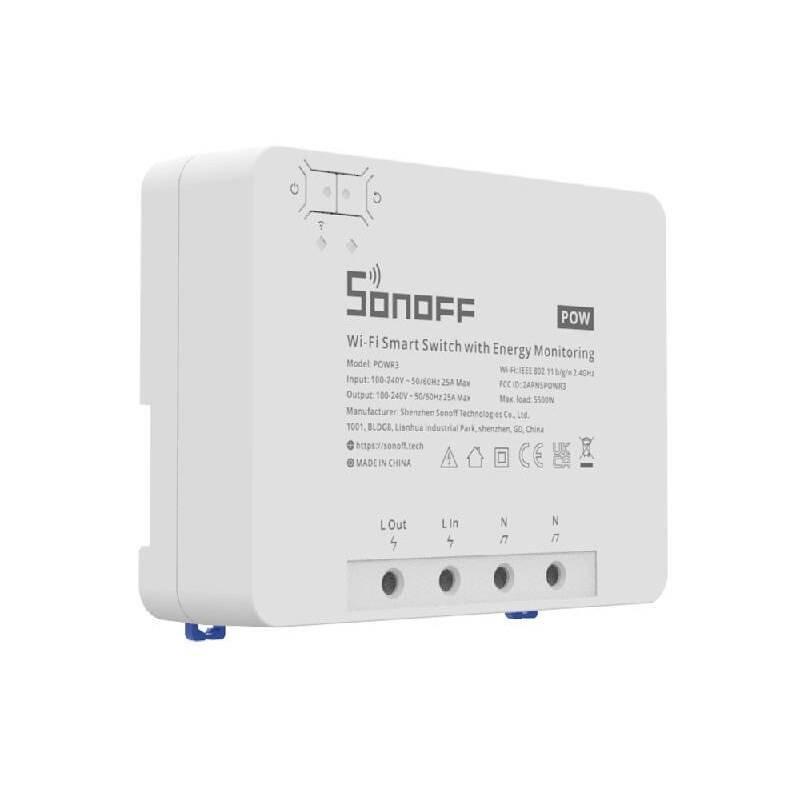 Modul Sonoff POWR3 High Power Smart Switch