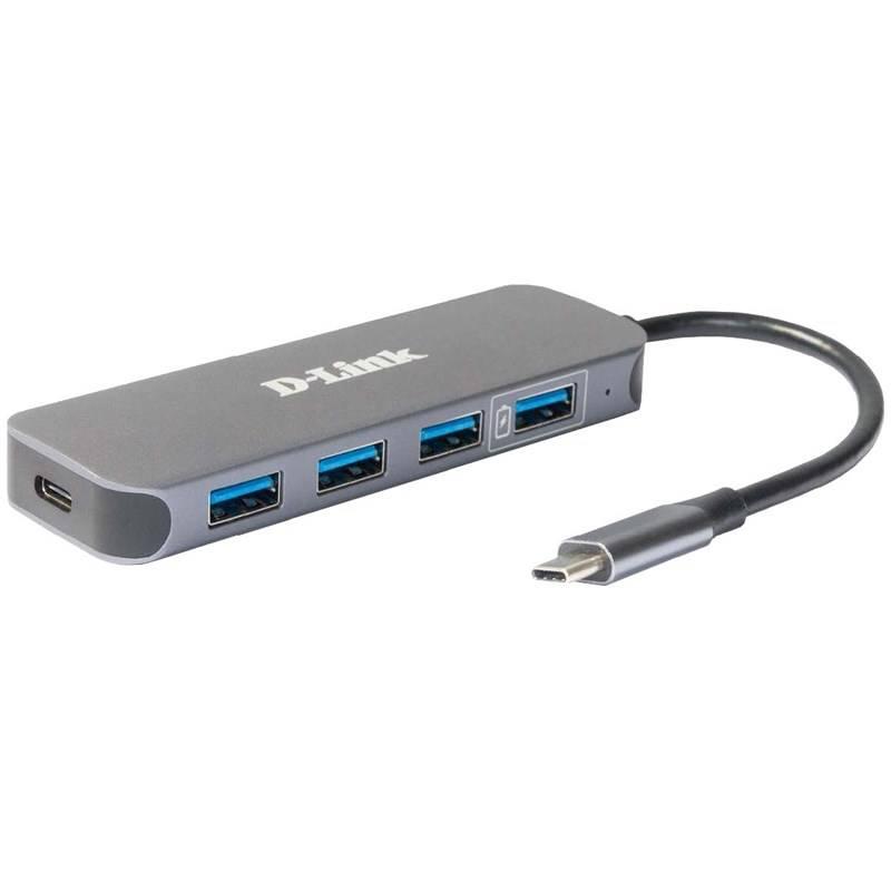 USB Hub D-Link USB-C na 4x