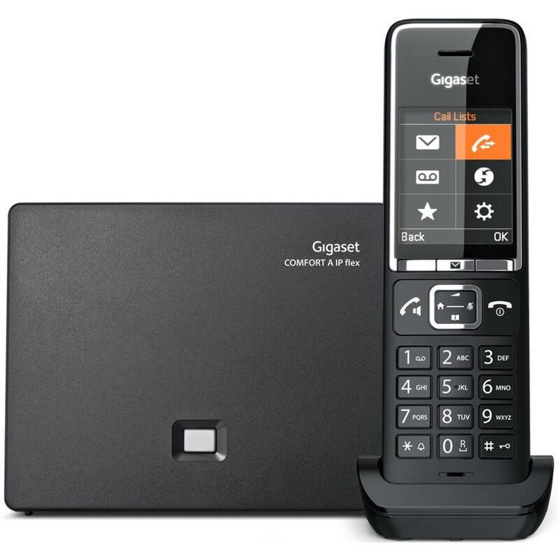 Domácí telefon Gigaset Comfort 550 IP Flex černý, Domácí, telefon, Gigaset, Comfort, 550, IP, Flex, černý