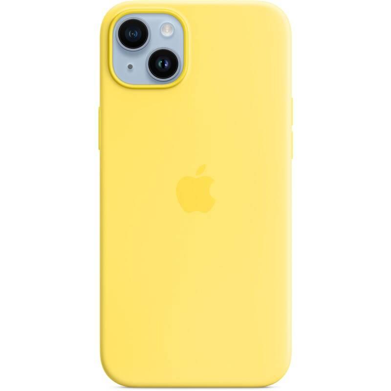 Kryt na mobil Apple Silicone Case s MagSafe pro iPhone 14 Plus - kanárkově žlutý, Kryt, na, mobil, Apple, Silicone, Case, s, MagSafe, pro, iPhone, 14, Plus, kanárkově, žlutý
