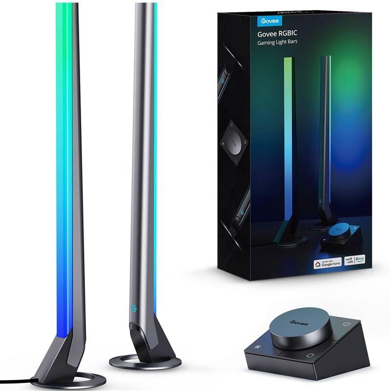 LED světlo Govee Smart Gaming WiFi LED Panely Smart Dual ovladač černé