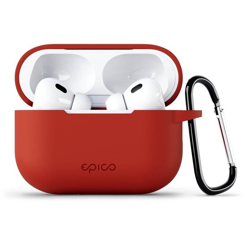 Pouzdro Epico Outdoor Cover s karabinou pro Apple AirPods Pro 2 červené, Pouzdro, Epico, Outdoor, Cover, s, karabinou, pro, Apple, AirPods, Pro, 2, červené