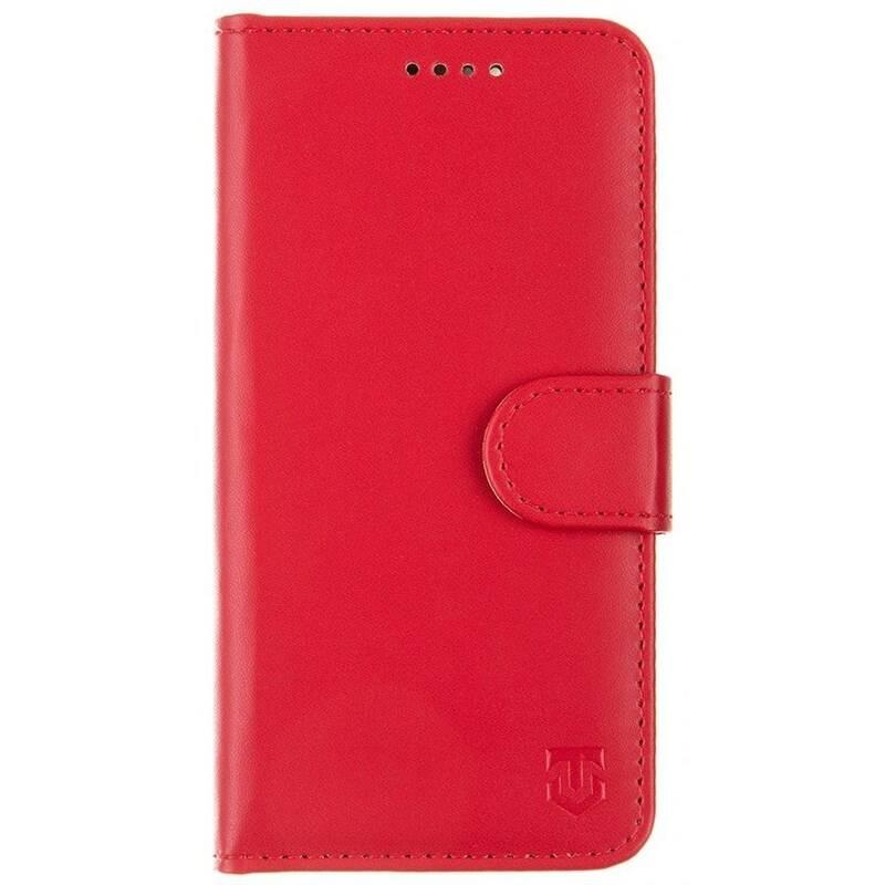 Pouzdro na mobil flipové Tactical Field Notes na Xiaomi Redmi Note 12 Pro 5G červené