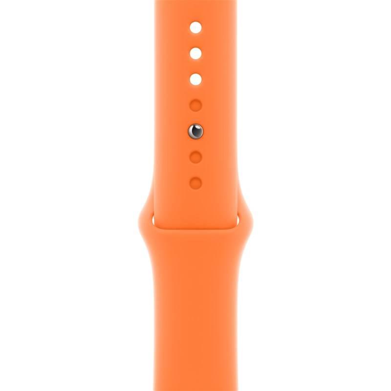 Řemínek Apple 45mm jasně oranžový sportovní