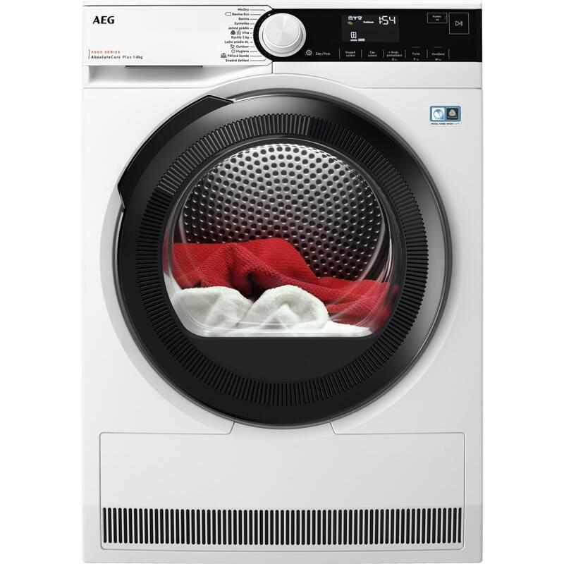 Sušička prádla AEG AbsoluteCare® Plus 9000 TR938H4C bílá