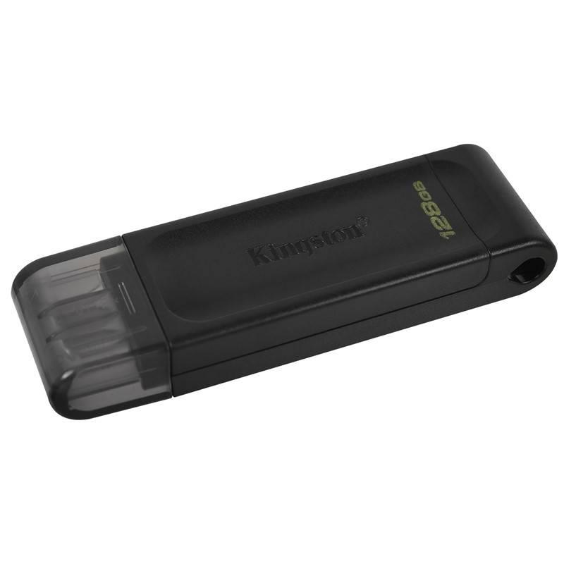 USB Flash Kingston DataTraveler 70 256GB, USB-C černý, USB, Flash, Kingston, DataTraveler, 70, 256GB, USB-C, černý