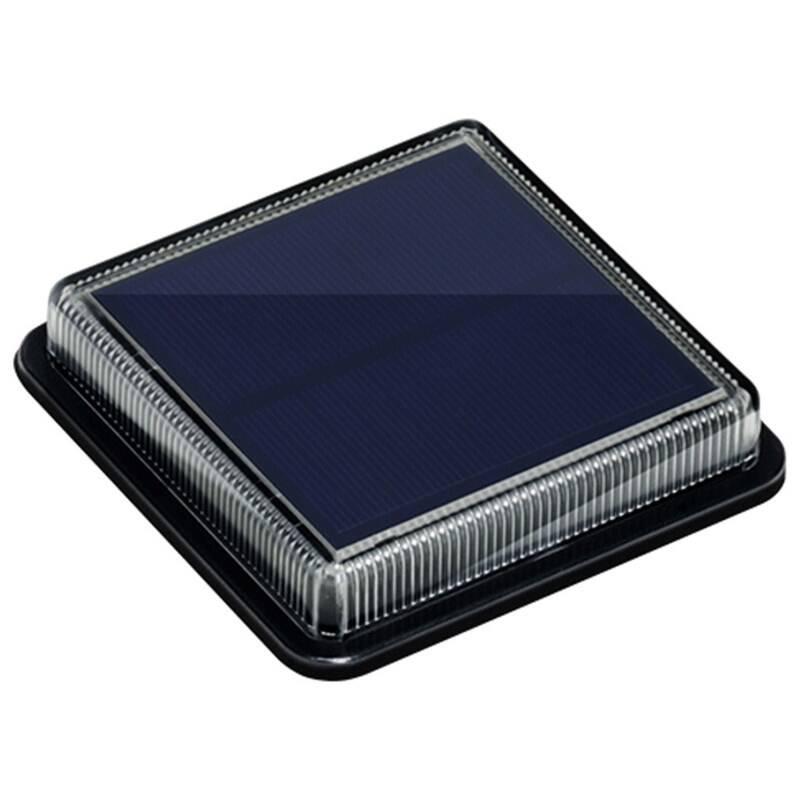 Venkovní svítidlo IMMAX TERRACE, solární, IP68, 1,5 W černé