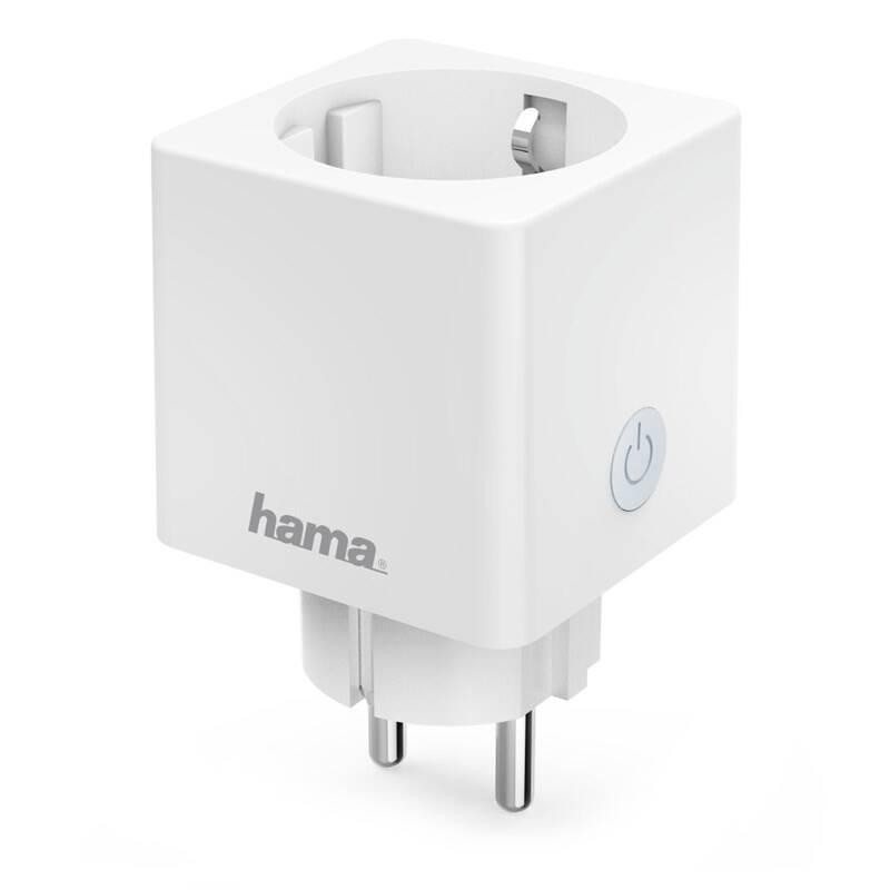Chytrá zásuvka Hama SMART WiFi mini, měření spotřeby