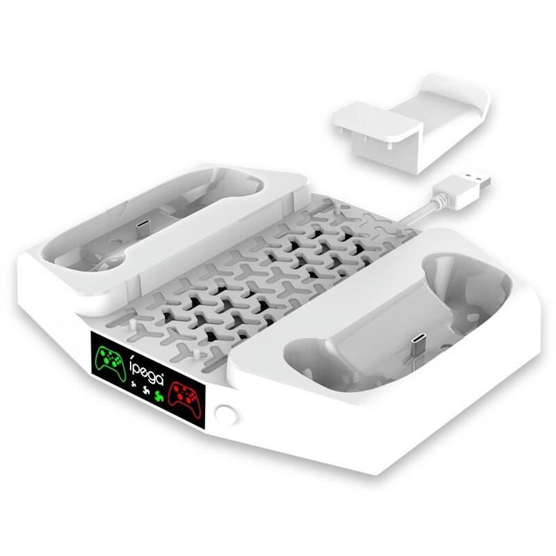 Dokovací stanice iPega XBS011 s chlazením pro Xbox bílá, Dokovací, stanice, iPega, XBS011, s, chlazením, pro, Xbox, bílá