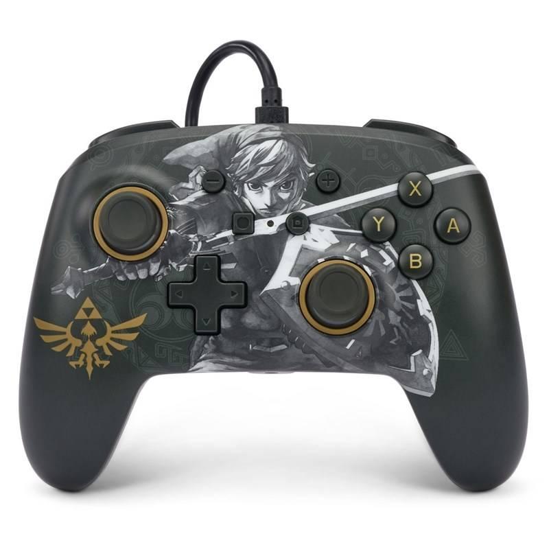 Gamepad PowerA Enhanced Wired pro Nintendo Switch - Battle-Ready Link