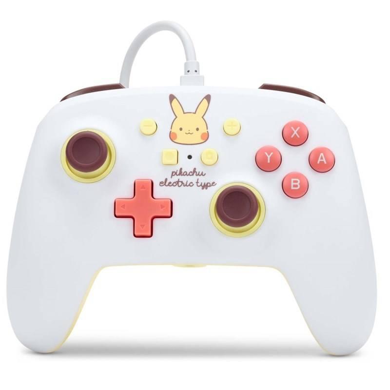 Gamepad PowerA Enhanced Wired pro Nintendo Switch - Pikachu Electric Type