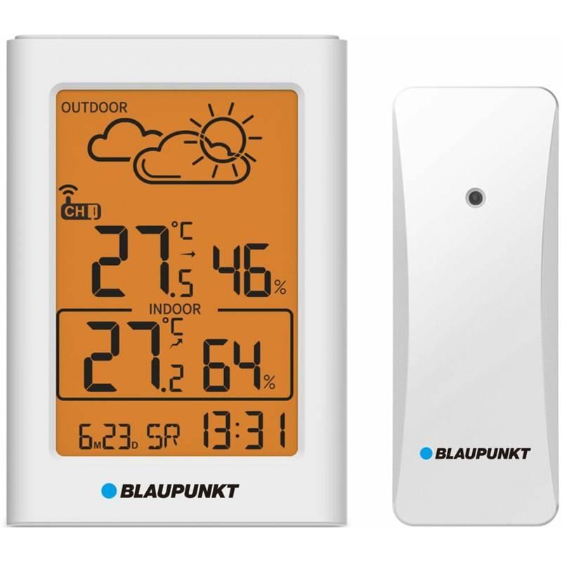 Meteorologická stanice Blaupunkt WS15WH bílá, Meteorologická, stanice, Blaupunkt, WS15WH, bílá