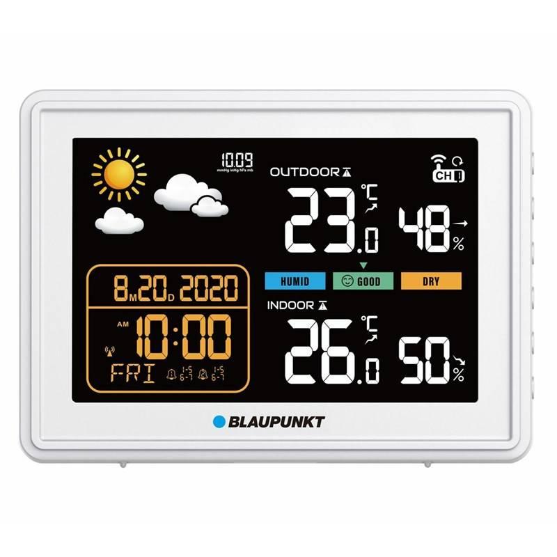 Meteorologická stanice Blaupunkt WS30WH bílá, Meteorologická, stanice, Blaupunkt, WS30WH, bílá