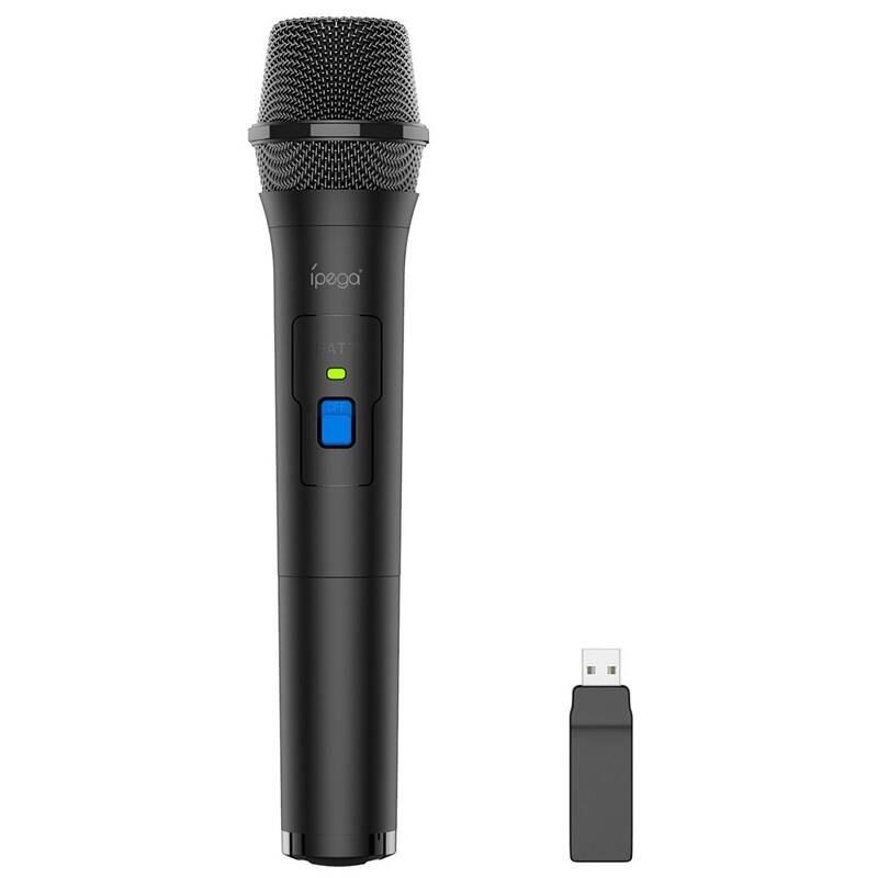 Mikrofon iPega 9207 pro PS5 PS4 Switch Wii U černý
