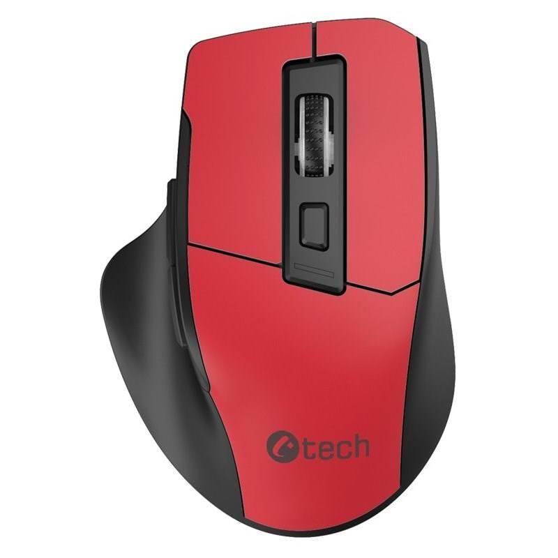 Myš C-Tech Ergo WLM-05 černá červená, Myš, C-Tech, Ergo, WLM-05, černá, červená