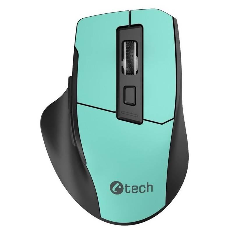 Myš C-Tech Ergo WLM-05 černá zelená