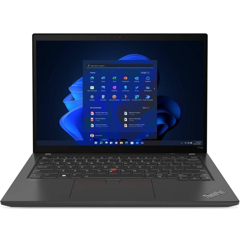 Notebook Lenovo ThinkPad P14s Gen 3 černý