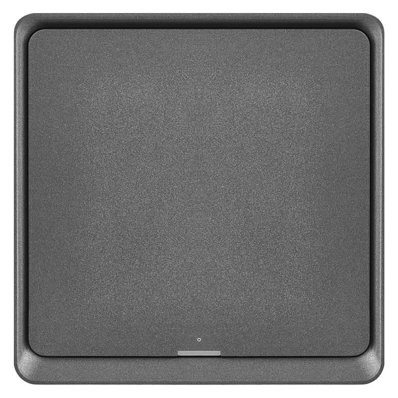 Vypínač EMOS GoSmart IP-2001ZB, ZigBee 3.0, 1-tlačítkový šedý