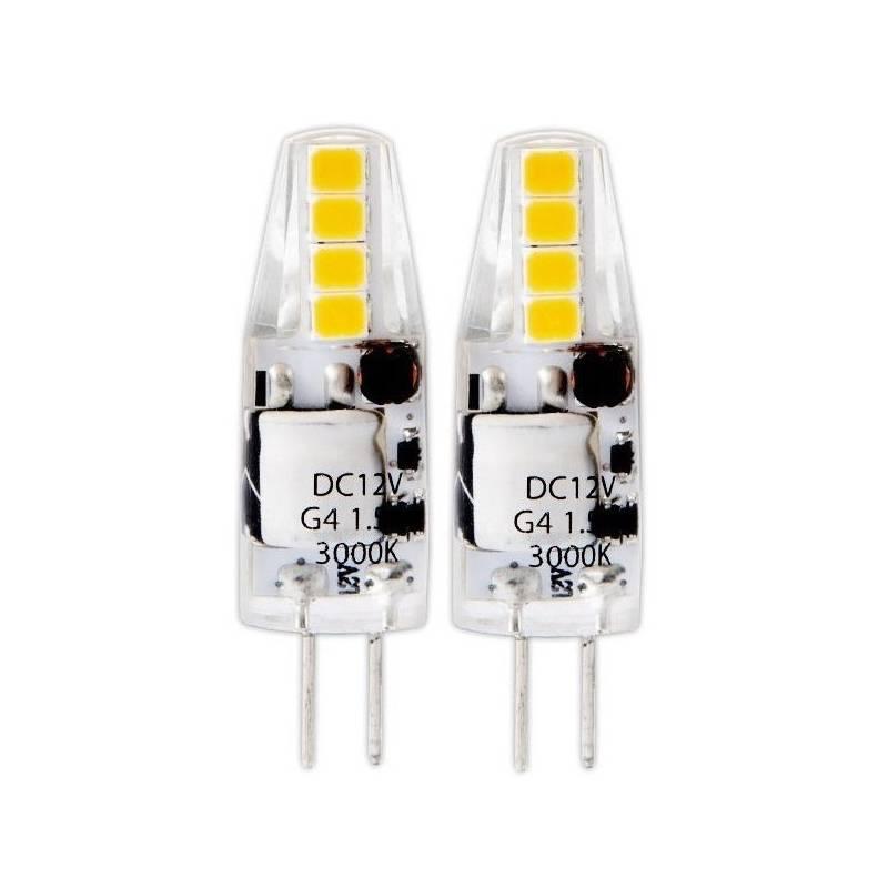 Žárovka LED Tesla G4, 1,5W, teplá