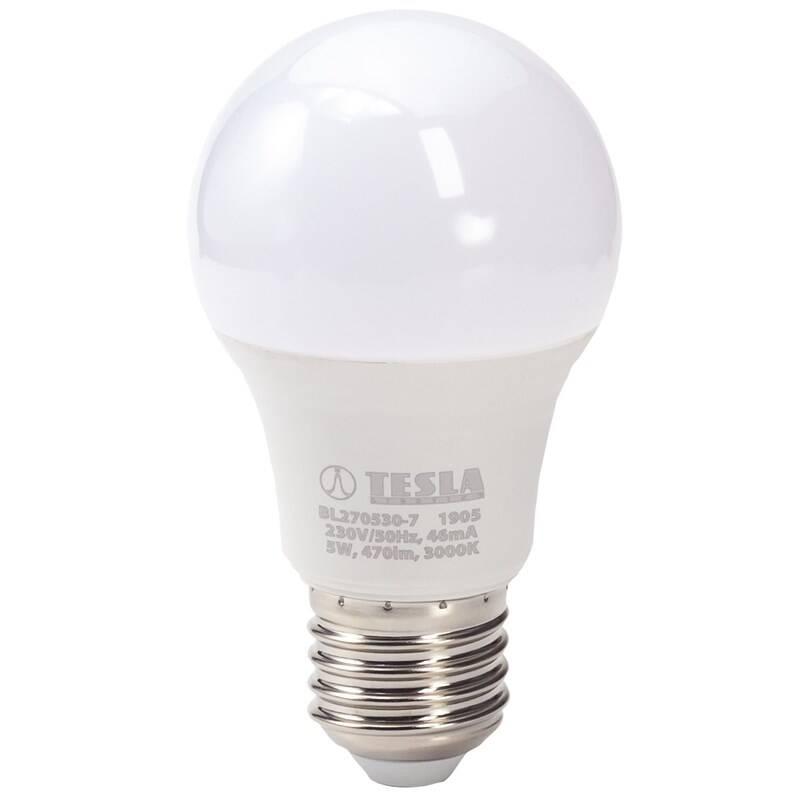 Žárovka LED Tesla klasik, E27, 5W,