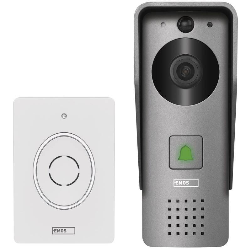 Zvonek bezdrátový EMOS GoSmart videozvonek IP-09C s Wi-Fi, Zvonek, bezdrátový, EMOS, GoSmart, videozvonek, IP-09C, s, Wi-Fi