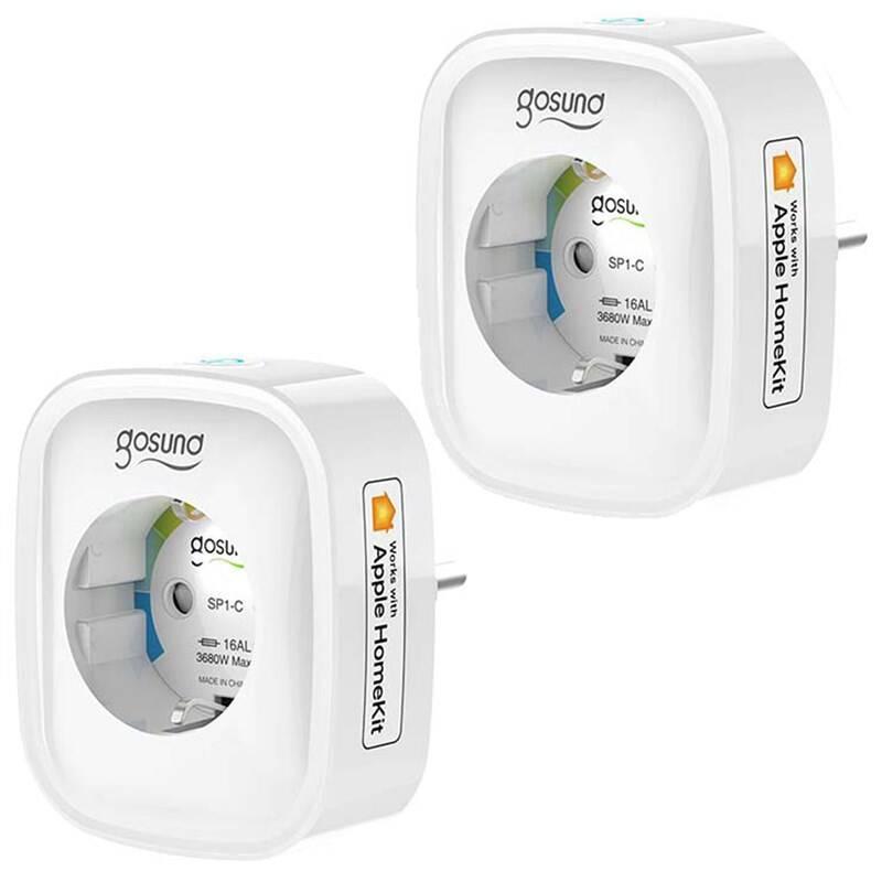 Chytrá zásuvka Gosund Smart Socket Wi-Fi SP1-H 2-pack, Chytrá, zásuvka, Gosund, Smart, Socket, Wi-Fi, SP1-H, 2-pack