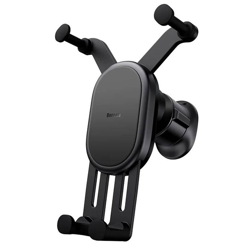 Držák na mobil Baseus Stable Pro, do mřížky ventilace, s bezdrátovým nabíjením 15W černý