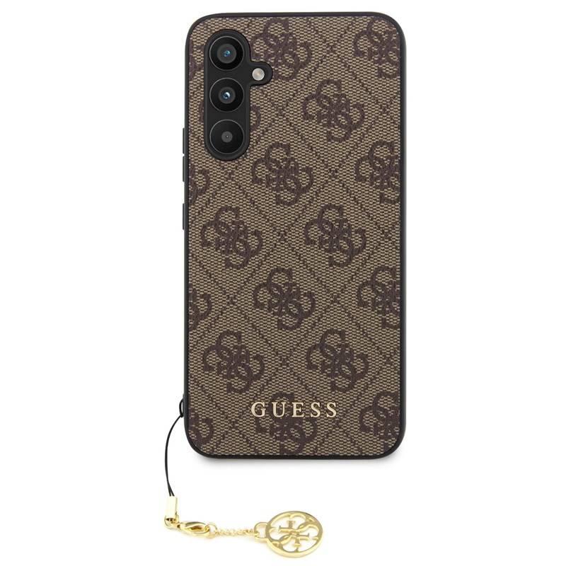 Kryt na mobil Guess 4G Charms na Samsung Galaxy A54 5G hnědý, Kryt, na, mobil, Guess, 4G, Charms, na, Samsung, Galaxy, A54, 5G, hnědý