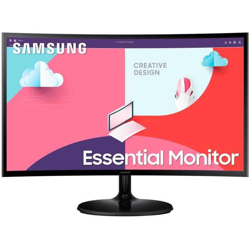 Monitor Samsung LS24C360EAUXEN černý