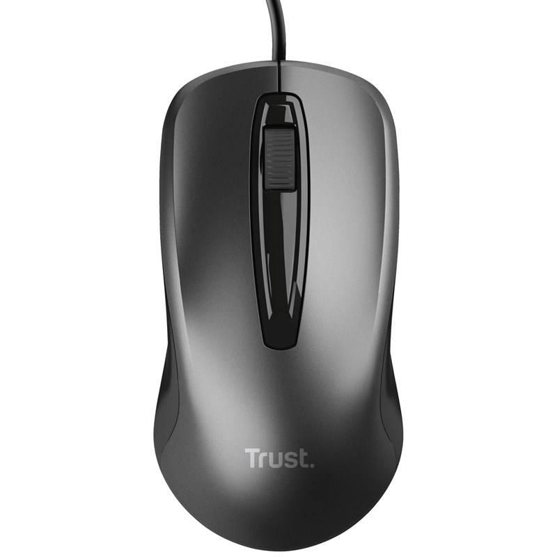 Myš Trust Basics Wired černá