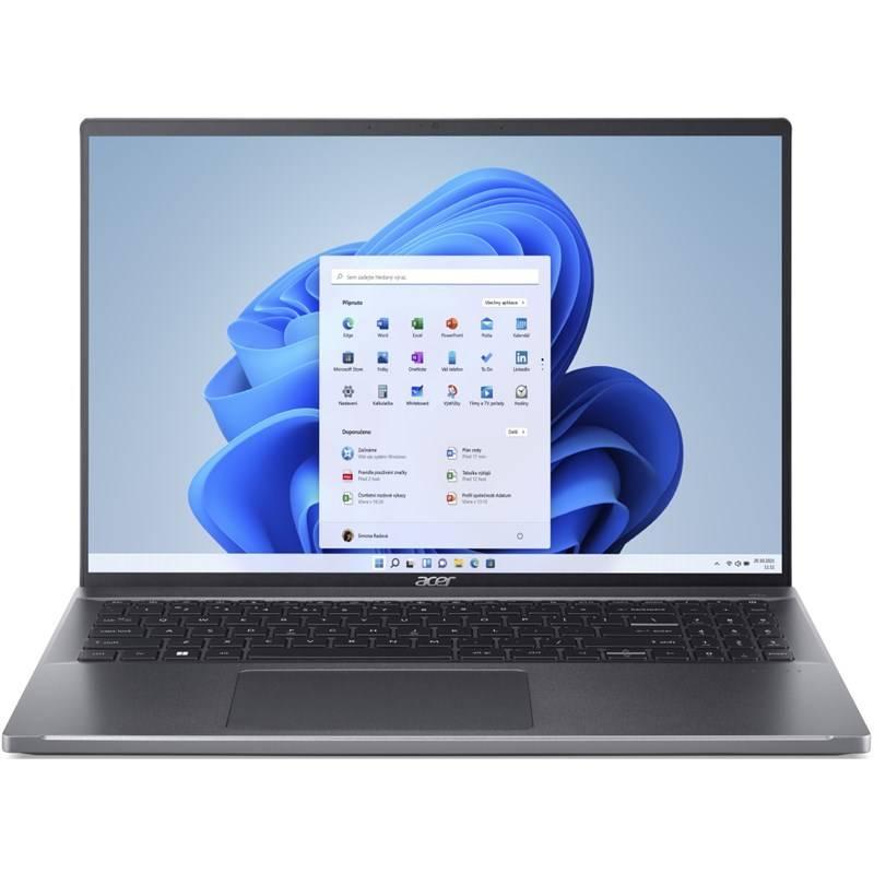 Notebook Acer Swift Go 16 šedý