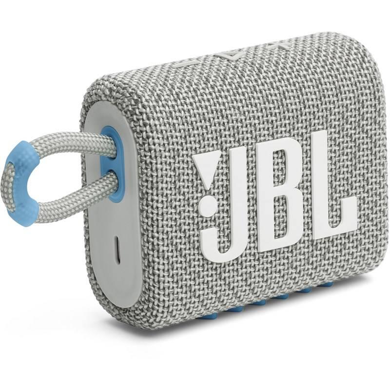 Přenosný reproduktor JBL GO3 ECO bílý