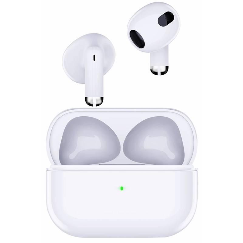 Sluchátka Swissten Minipods bílá