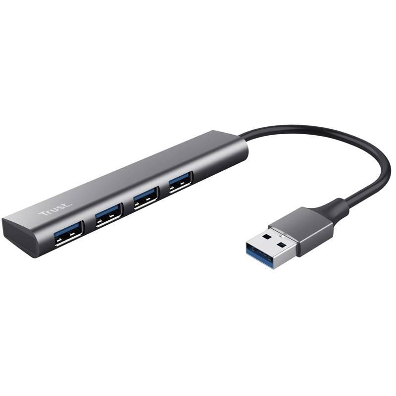 USB Hub Trust Halyx Aluminium USB