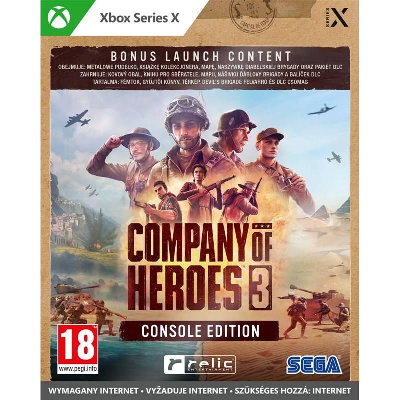 Hra Sega Xbox Series X Company of Heroes 3: Console Launch Edition