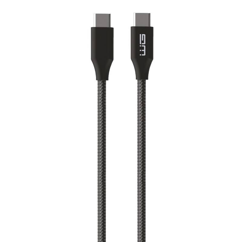 Kabel WG USB-C USB-C, 140W, 1,5m černý, Kabel, WG, USB-C, USB-C, 140W, 1,5m, černý