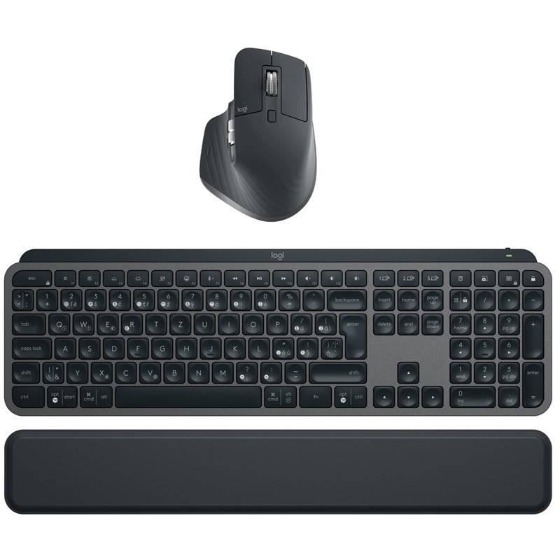 Klávesnice s myší Logitech MX Keys S Combo - grafitová