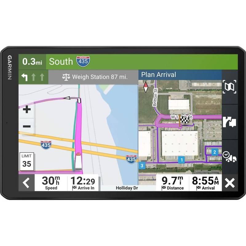 Navigační systém GPS Garmin dēzl™ LGV1010 Live Traffic černý