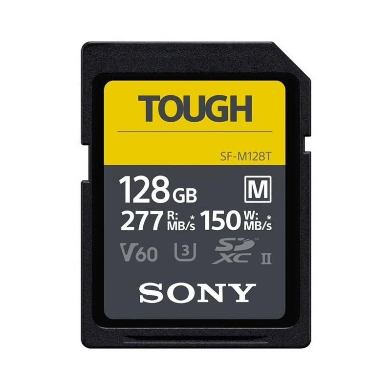 Paměťová karta Sony Tough SF-M 128GB V60 U3 UHS-II, Paměťová, karta, Sony, Tough, SF-M, 128GB, V60, U3, UHS-II