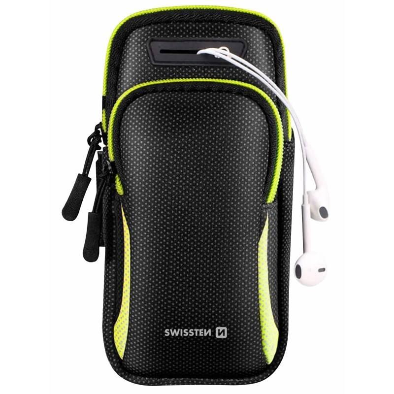 Pouzdro na mobil sportovní Swissten ArmBag černé