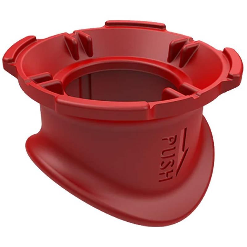Příslušenství Quad Lock Coloured Collar - přídavná objímka k držáku červený