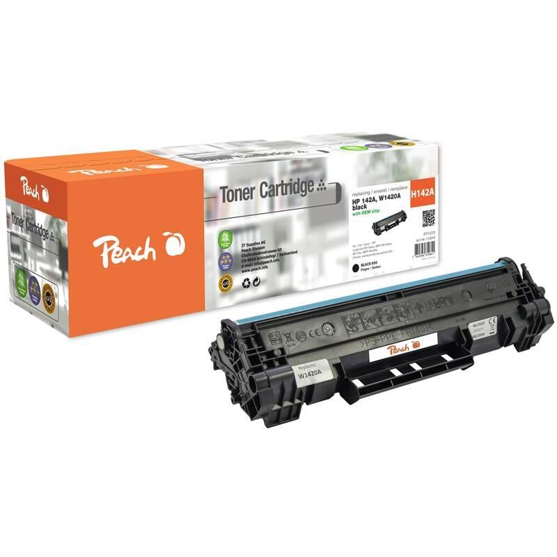 Toner Peach HP 142A, W1420A, 950 stran černý