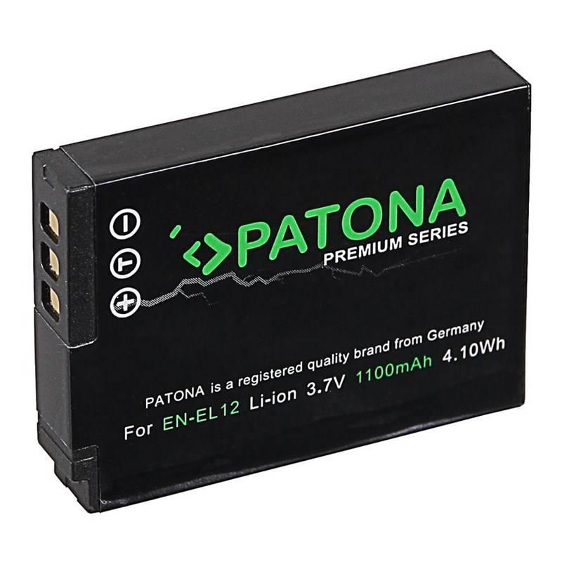 Baterie PATONA pro Nikon EN-EL12 1100mAh