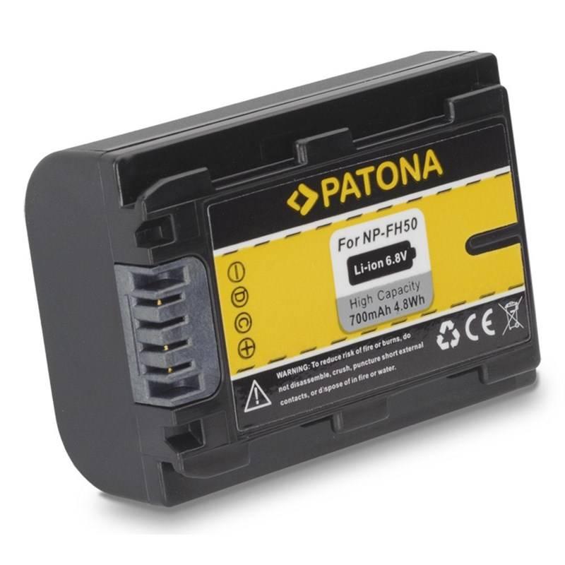 Baterie PATONA pro Sony NP-FH50 700mAh, Baterie, PATONA, pro, Sony, NP-FH50, 700mAh