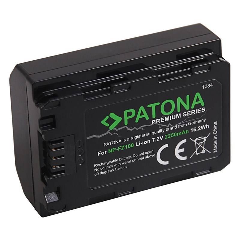 Baterie PATONA pro Sony NP-FZ100 2250mAh Li-Ion Premium, Baterie, PATONA, pro, Sony, NP-FZ100, 2250mAh, Li-Ion, Premium