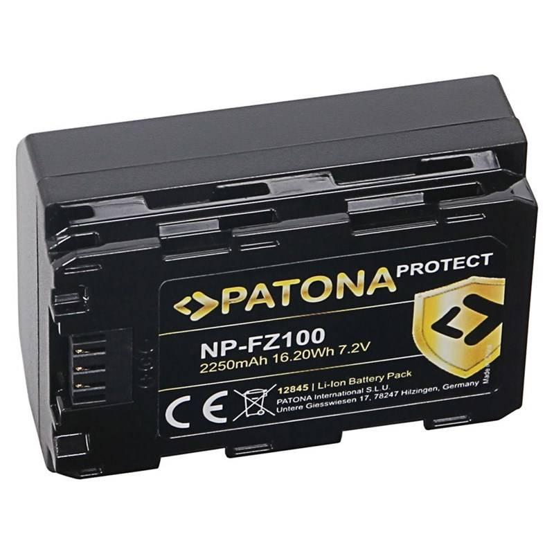 Baterie PATONA pro Sony NP-FZ100 2250mAh Li-Ion Protect, Baterie, PATONA, pro, Sony, NP-FZ100, 2250mAh, Li-Ion, Protect