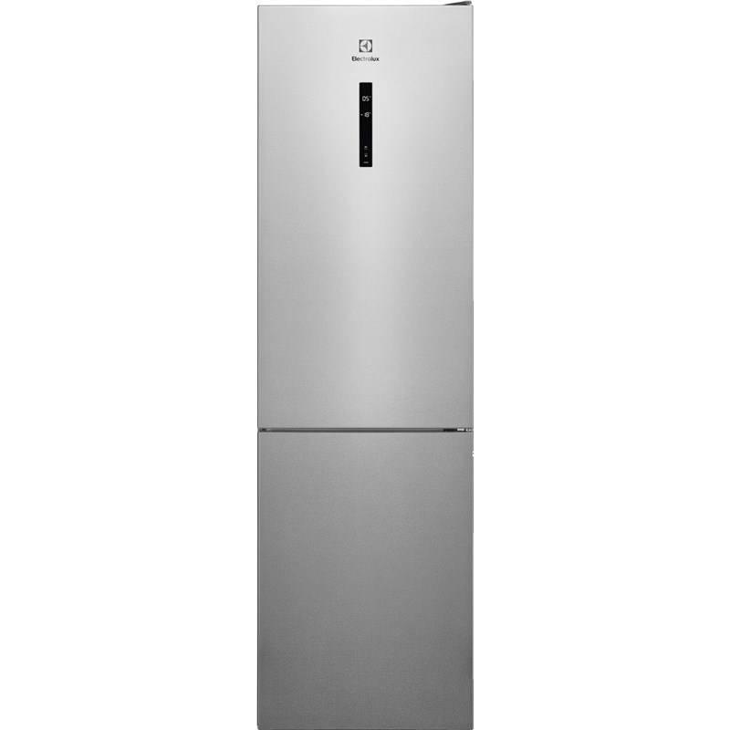 Chladnička s mrazničkou Electrolux LNT7ME36X3 šedá