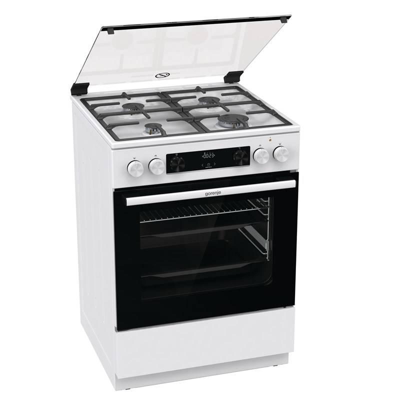 Kombinovaný sporák Gorenje Advanced Line GKS6C70WF bílý